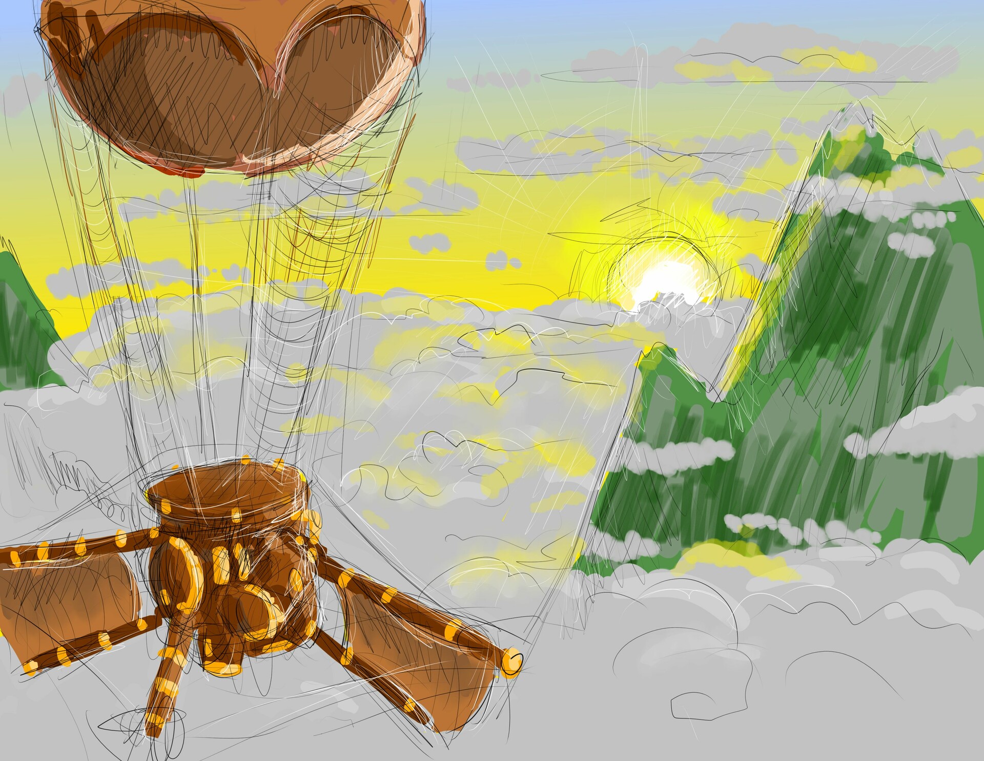 airship color concept